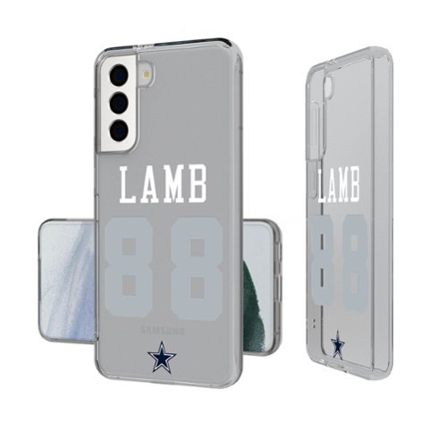 Keyscaper - NFL - CeeDee Lamb Dallas Cowboys Galaxy Clear Case - S24 - Multicolor-Front_Standard 