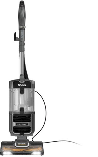 Shark - Refurbished Navigator Lift-Away Upright Vacuum with Self-Cleaning Brushroll, HEPA Filter, LED Headlights - Gray