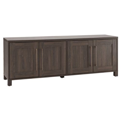 Hudson&Canal - Chabot TV Stand for Most TVs up to 75" - Alder Brown-Angle_Standard 