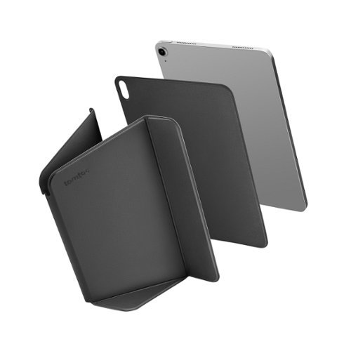 tomtoc iPad Air Detachable Folio Case for 2025 New 13 Inch iPad Air M3&M2 - Black INTERNATIONAL SHIPPING