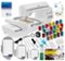 Brother - NQ1700E Embroidery Machine Includes Lettering Software + 4" x 4" Hoop + 24 Spools of Thread + Embroidery Video - White-Front_Standard