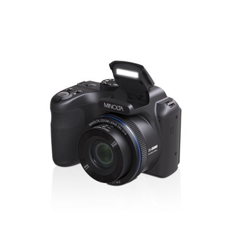 Minolta - ProShot MN26Z 20.0 Megapixel Digital Camera - Black