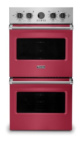 Viking - 27" Built-in Electric Double Wall Oven - Valentine-Front_Standard 