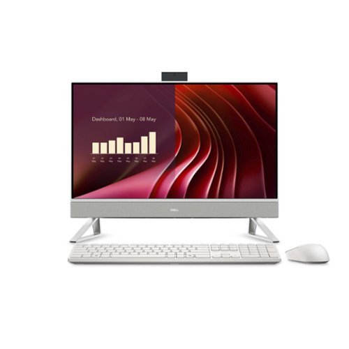 Dell - 24" FHD All-in-One - Intel Core 5 120U - 16GB Memory - 512GB SSD - White