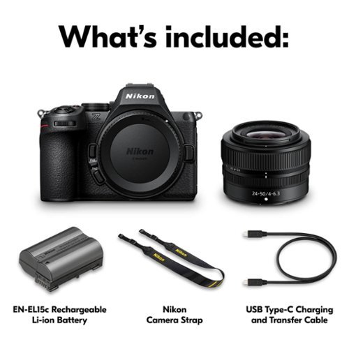 Nikon Z5II Mirrorless Camera Body w/ NIKKOR Z 24-50mm - Black BUY IN SINGAPORE