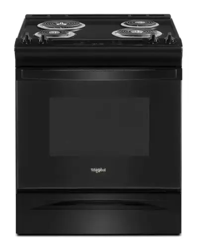 Front. Whirlpool - 4.8 Cu. Ft. Electric Range.