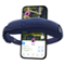 HALO - Collar 4 GPS Dog Fence & Training Collar with Real-Time Tracking, Pet Compatability - Midnight-Front_Standard