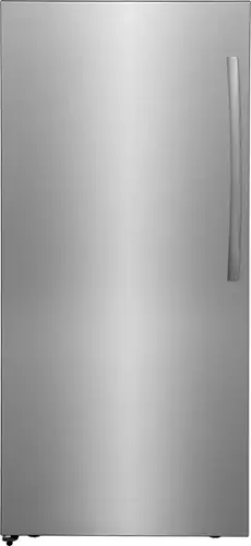 Front. Frigidaire - 19 Cu. Ft. Single Door Freezer - Smudge-Proof® Stainless Steel.