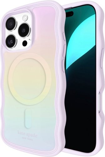 kate spade new york Wavy Case with MagSafe for Apple iPhone 16 Pro - Opal Iridescent HOW TO BUY