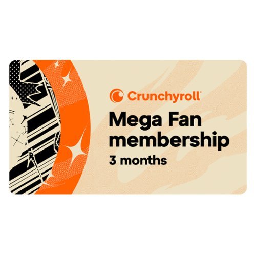 Crunchyroll - Mega Fan Membership 3 Month Gift Card [Digital]