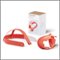 Meta - Quest 3 Facial Interface & Head Strap - Blood Orange-Front_Standard
