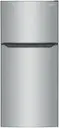 Front. Frigidaire - 20 Cu. Ft. Garage Ready Top-Freezer Refrigerator - Stainless Steel.