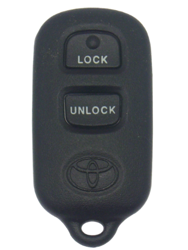 Car Keys Express - Toyota Keyless Entry Remote - 3 Buttons (Lock, Unlock, and Panic) - Black