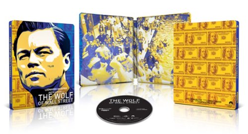 The Wolf of Wall Street [SteelBook] [Includes Digital Copy] [4K Ultra HD Blu-ray] [2013]