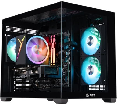 ADVANCED BATTLESTATIONS ABS Flux II Aqua Gaming PC Windows 11