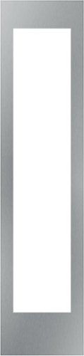 18 inch Flush Panel Kit for T18IW100SP Thermador Wine Columns with Handless Design - Stainless Steel