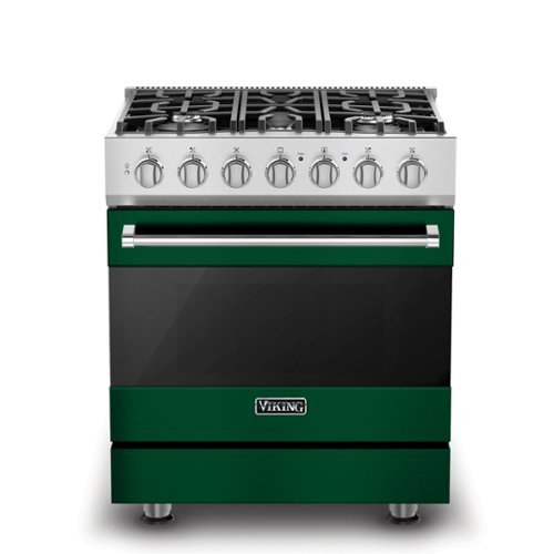 Viking - 3 Series 4.7 Cu. Ft. Self-Cleaning Freestanding Dual Fuel LP Gas Convection Range - Ivy - Ivy