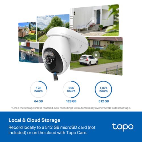 TP-Link Tapo Wireless Pan-Tilt Security 4K Ultra Camera, 360° Coverage, with Solar, IP65 Weatherproof Camera - No Monthly Fees - White BUY IN SAUDI ARABIA