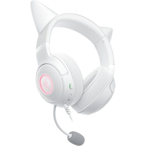 Razer Kraken Kitty V2 Wired Gaming Headset for PC, Mac, Nintendo Switch, Steam Deck, Mobile, and Tablet - White SHOP ONLINE