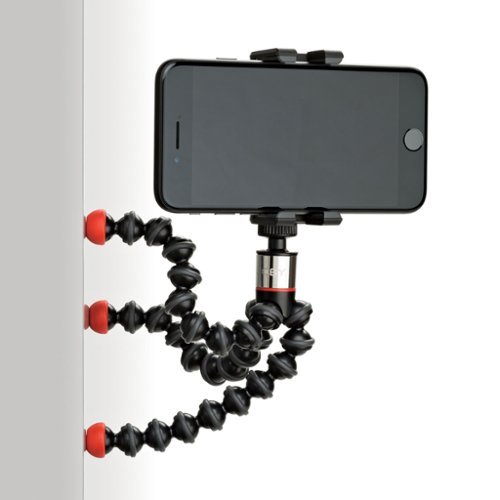 JOBY GripTight ONE GorillaPod Magnetic Smartphone Kit - Black/red GLOBAL SHIPPING