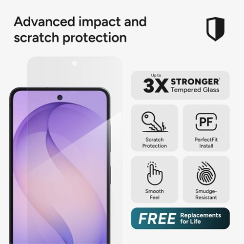 ZAGG Glass+ Defense Screen Protector for Samsung Galaxy S26 - Clear BUY IN EUROPE
