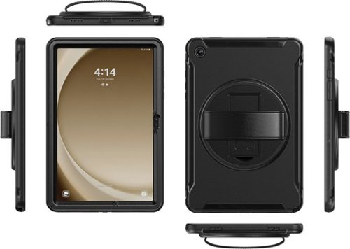 SaharaCase Samsung Galaxy Tab A11+ & Tab A9+ Heavy Duty Protective Case – 360° Rotating Hand Strap, Kickstand, Raider Series - Black HOW TO BUY