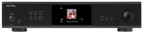 Rotel - S14 150W 2-Ch Integrated Streaming Stereo Amplifier - Black-Front_Standard 