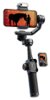 Hohem - iSteady M7 3-Axis Gimbal Stabilizer for Smartphone w/ AI Tracking, Remote Control, Extendable Pole, & Magnetic RGB Light - Black-Front_Standard
