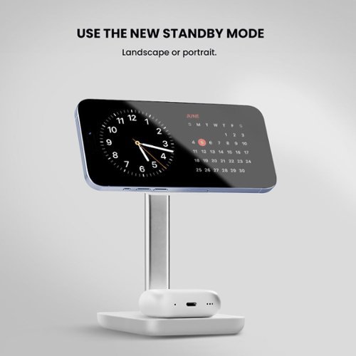 JOURNEY TRIO ULTRA 3-in-1 Fast Wireless Charging Station - White SHOP ONLINE