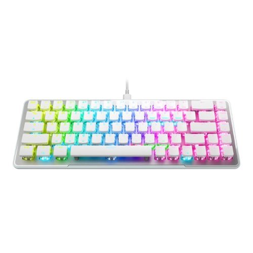 ROCCAT Vulcan II Mini – 65% Wired Gaming Keyboard With Customizable AIMO RGB Illumination - White INTERNATIONAL SHIPPING