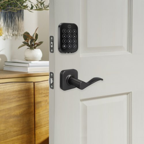 Yale Assure Lock 2 - Smart Lock Keyless Wi-Fi Deadbolt with Touchscreen Keypad Access - Norwood Handle - Black Suede BUY IN EUROPE