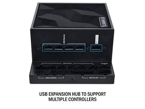 Lian Li Edge series EG1300 Black, 1300W ATX12V v3.1, 80 PLUS