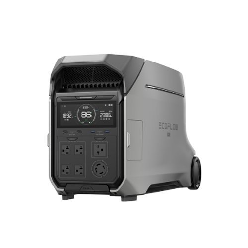 EcoFlow - DELTA Pro 3 Portable Whole Home Power Station (Expandable up to 12kW/48kWh) (4096 Wh Capacity) - Galactic Silver