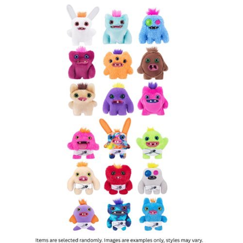Pack of 12 Zuru Fuggler Baby Fugg 3.5 Inch Plush Toy Mystery