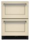 KitchenAid - 4.40 Cu. Ft. Built-In Mini Fridge with Double-Drawer Refrigerator - Custom Panel Ready-Front_Standard