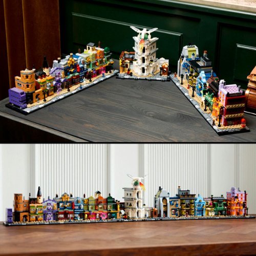 LEGO Harry Potter Diagon Alley Wizarding Shops Collectible Building Set 76444 BUY ONLINE