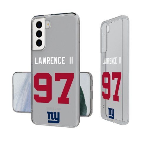 Keyscaper - NFL - Dexter Lawrence II New York Giants Galaxy Clear Case - S24 - Multicolor-Front_Standard 