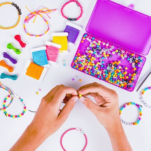Fashion Angels : Jewelry Design Kit - Tell Your Story, 1500+ Alphabet Beads GLOBAL SHIPPING