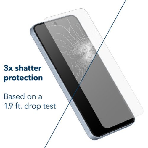 Insignia™ Glass Screen Protector for Samsung Galaxy S25 and S24 (3-pack) - Clear GLOBAL SHIPPING