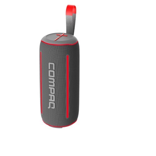 Compaq - Portable 40W Bluetooth speaker - Black-Front_Standard 