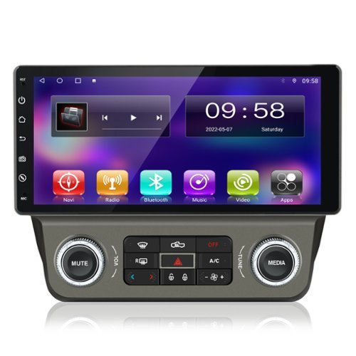 Junsun - For Chevy Camaro 2010-2015 10.33" carplay Android13 GPS Navi Car Radio Stereo 4+64GB WIFI RDS SWC Bluetooth - Black-Front_Standard 