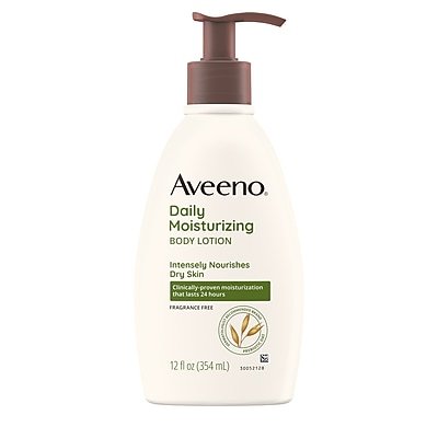  Aveeno - Daily Moisturizing Lotion, 12 fl. Oz - White