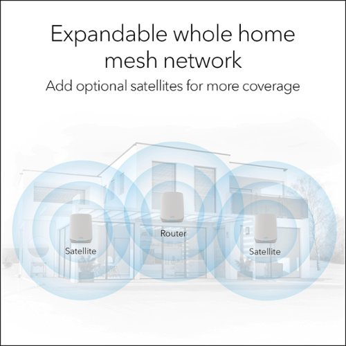 NETGEAR Orbi 660 Series AX3800 Tri-Band Mesh Wi-Fi 6 System (3-pack) - White - White SHOP ONLINE