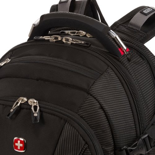 SwissGear Commander USB ScanSmart Laptop Backpack - Dotted Black SHOP ONLINE