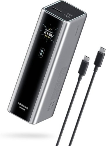 CUKTECH - 15 Ultra 20,000mAh 140W Power Bank, Portable Laptop Charger with Smart Display, Flight-Approved-Front_Standard 