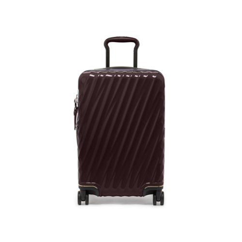 TUMI - 19 Degree International Expandable 4 Wheeled Spinner Suitcase - Deep Plum-Front_Standard 