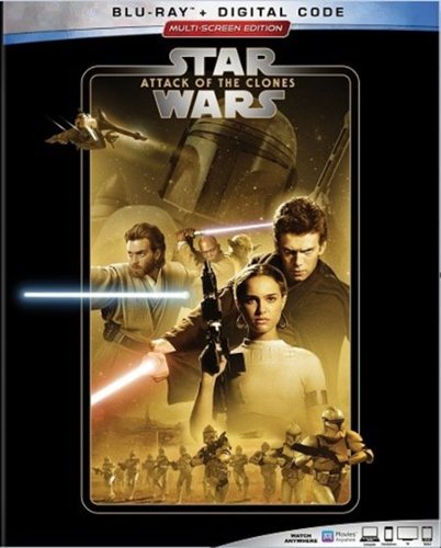  Star Wars: Attack of the Clones [Includes Digital Copy] [Blu-ray] [2002]