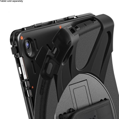 SaharaCase Raider-X Series Heavy Duty Case with Hand Strap for Samsung Galaxy Tab S10 FE+ - Scorpion Black SHOP ONLINE