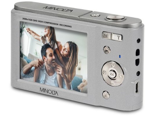 Minolta MND20 44.0 Megapixel Digital Camera - Silver WORLDWIDE DELIVERY