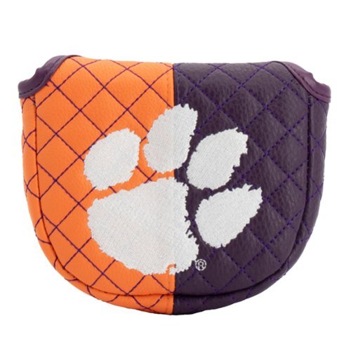 Team Golf - Clemson Tigers Quilted Mallet Putter Cover - Multicolor-Front_Standard 